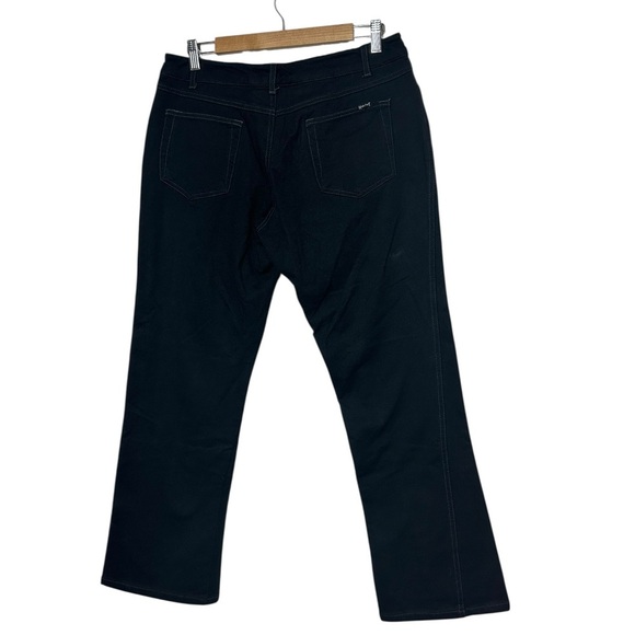 Habitat | Black Jeans Size 12 | High Rise | Boot Cut | Dark Wash | Stretch - Picture 4 of 6